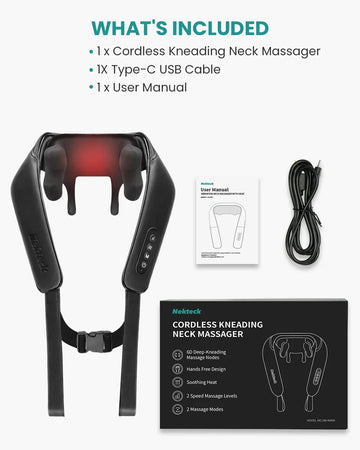 Nekteck Cordless Neck Massager