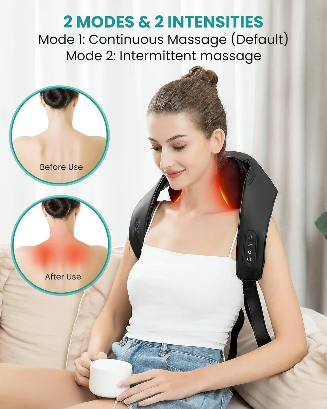 Nekteck Cordless Neck Massager