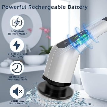 Electric Spin Scrubber, Electric Cleaning Brush