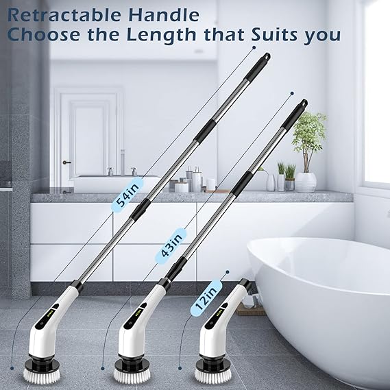 Electric Spin Scrubber, Electric Cleaning Brush