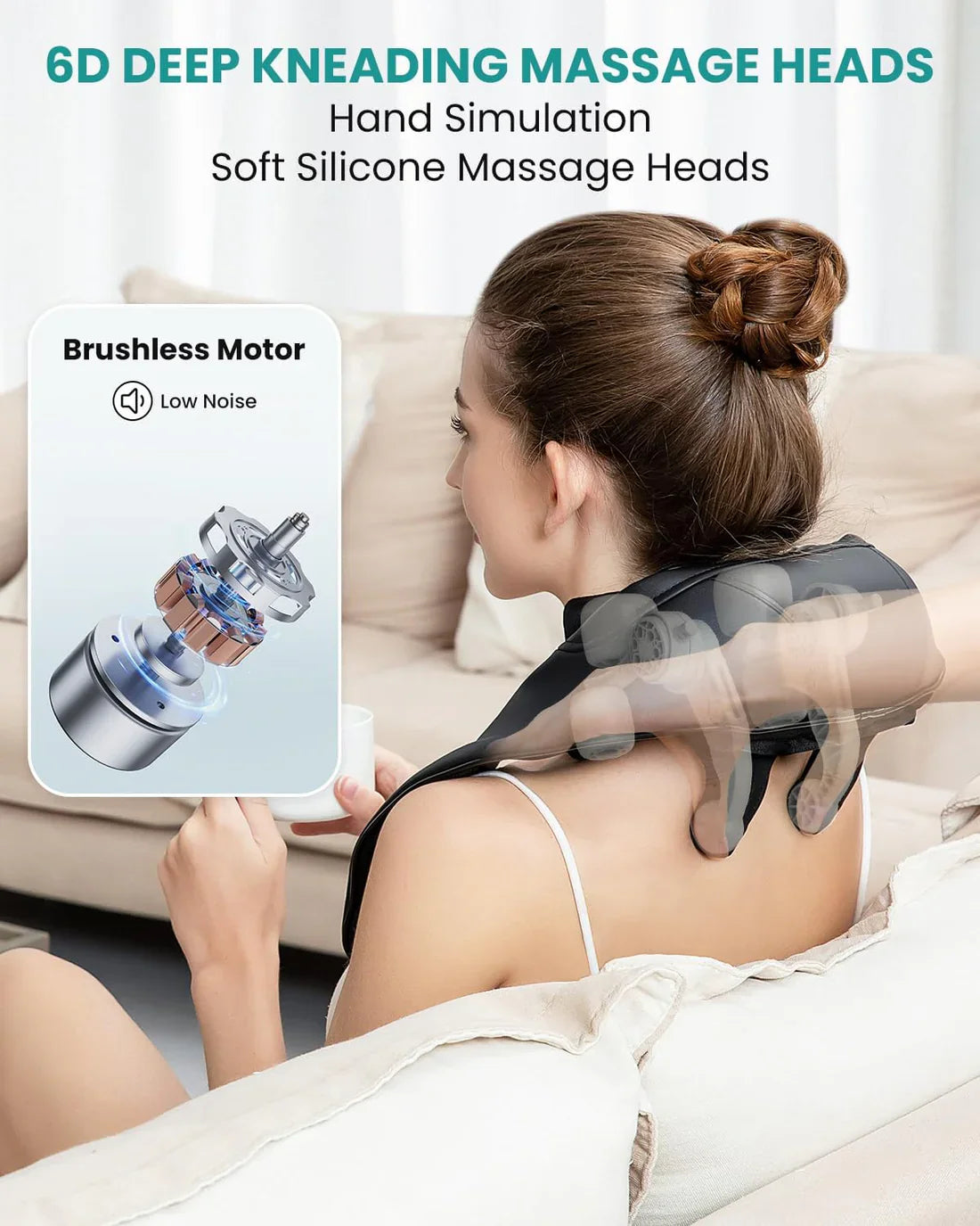 Nekteck Cordless Neck Massager
